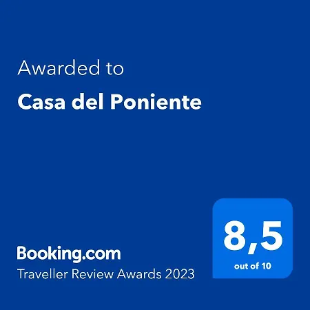 Casa Del Poniente Holiday home *